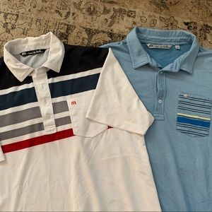 Travis Matthew golf shirts